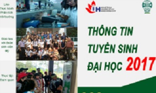 Thông tin tuyển sinh ĐẠI HỌC CHÍNH QUI năm 2017 - IESEM